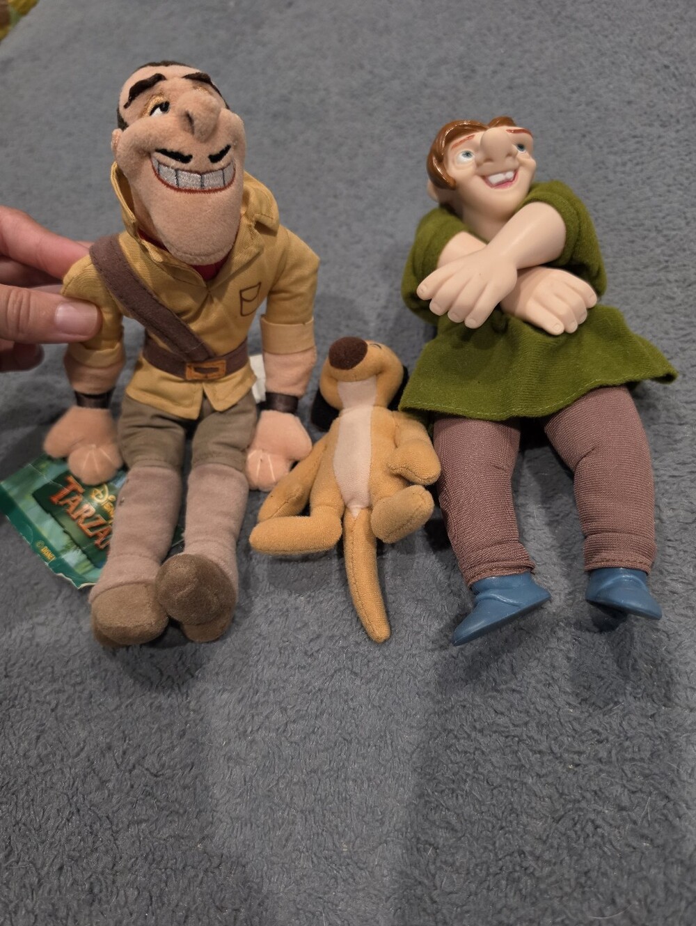 Y2k Toy Bundle Tarzan Lion King Hunchback Of Notre Dame Plush Stuffed Animals